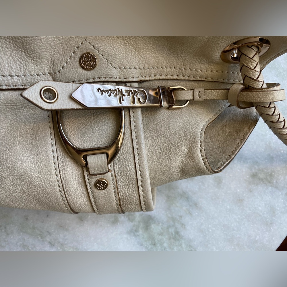 Cole Haan women’s leather ivory shoulder bag - Picture 5 of 10